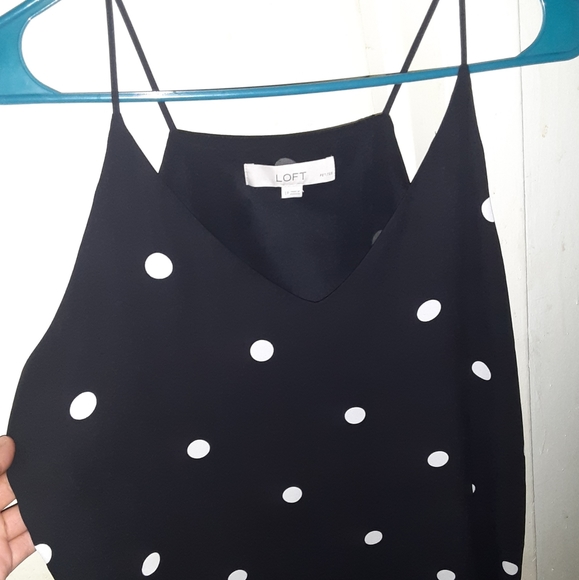 LOFT Petite Polka Dot Blouse 🥀 - Picture 2 of 4